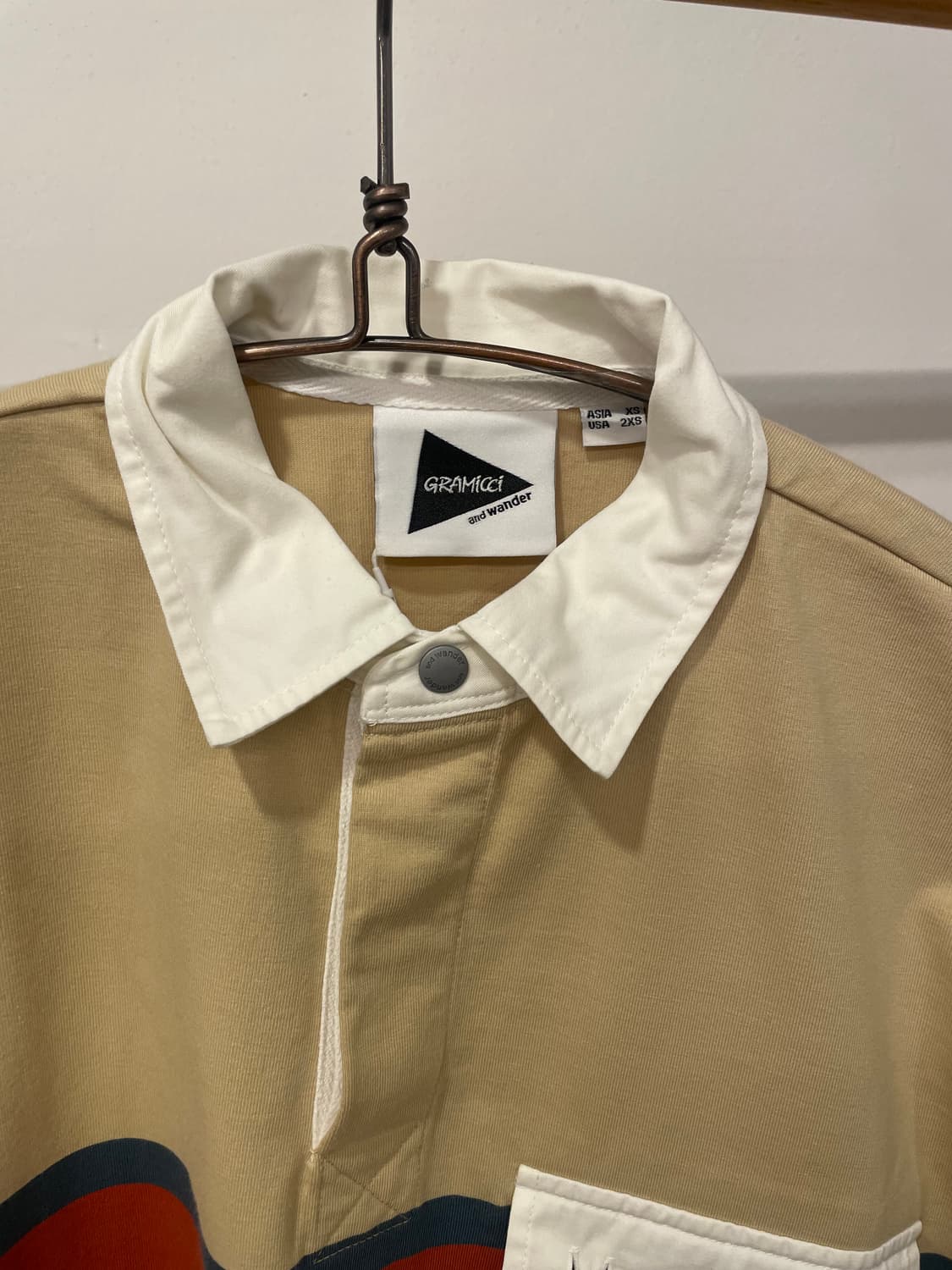 and wander x gramicci half polo(새상품) 상품이미지2