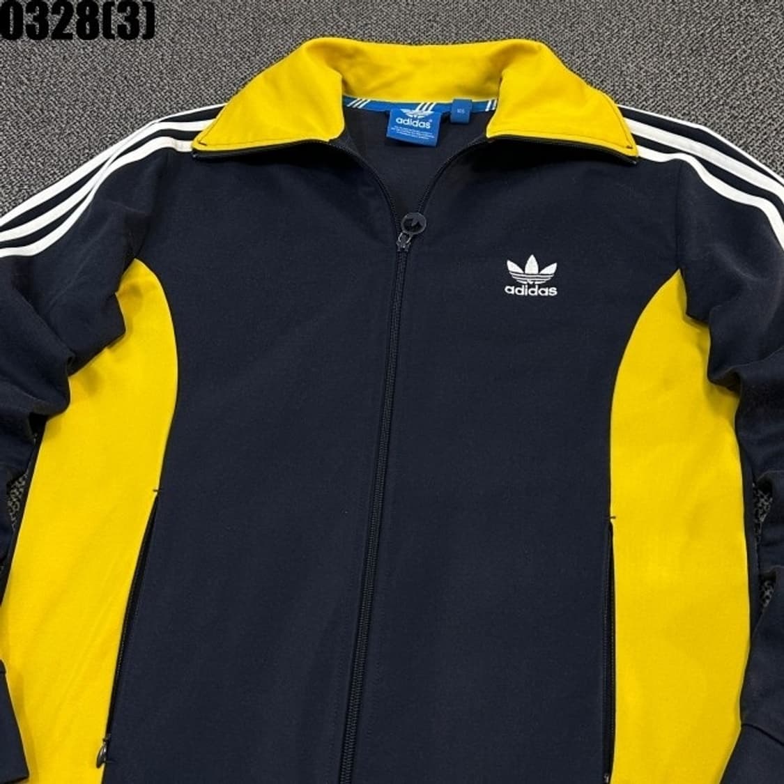 아디다스 남색 노랑 져지 네이비 옐로우 져지 파이어버드 아디다스져지 상품이미지2