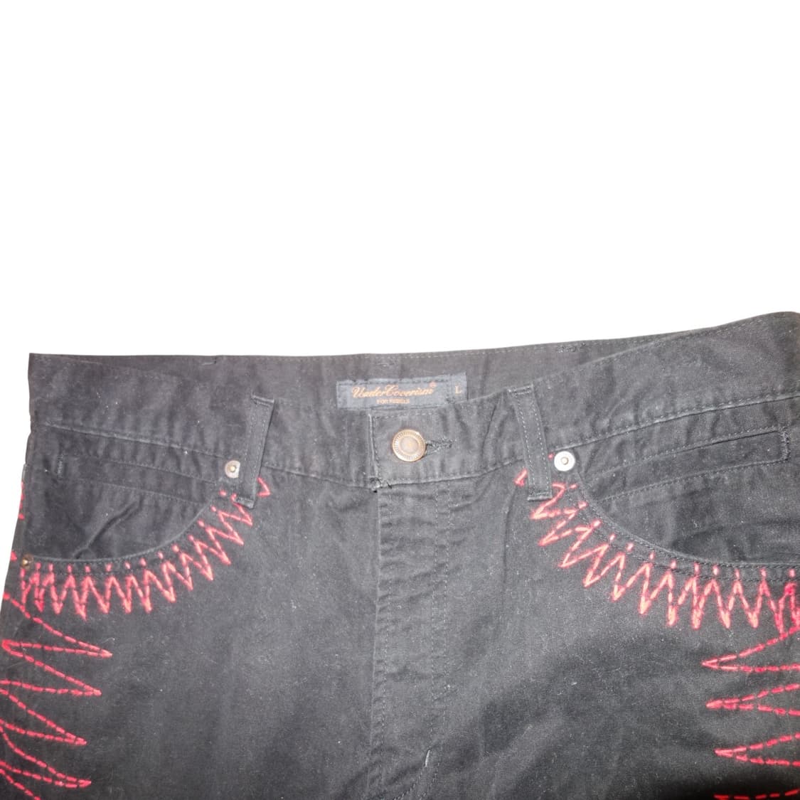 •언더커버 03SS Scab  "Giz Stitch"팬츠 상품이미지5