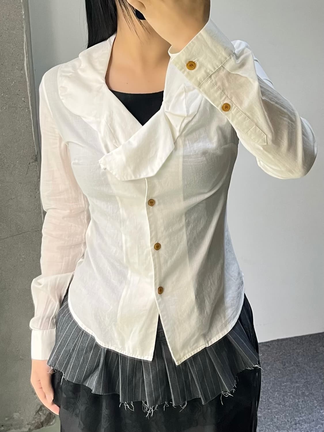 비비안웨스트우드 12ss 카라 셔츠 상품이미지2