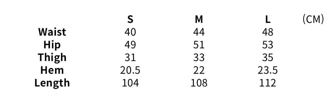 플라스틱프로덕트 바지 m사이즈 상품이미지2