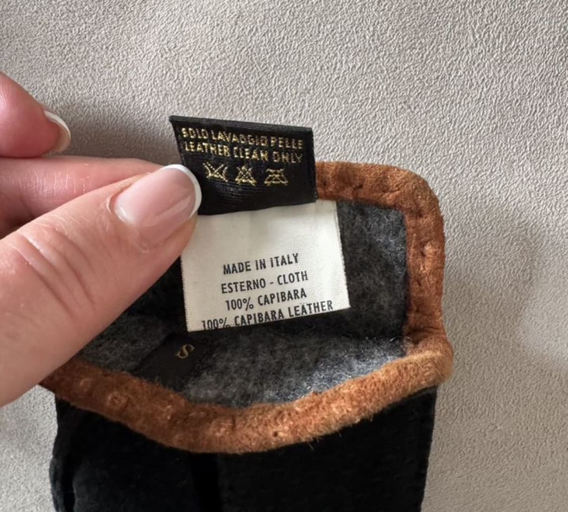 로로 피아나 글러브(카피바라 스킨/라이닝-캐시미어)S사이즈 상품이미지5