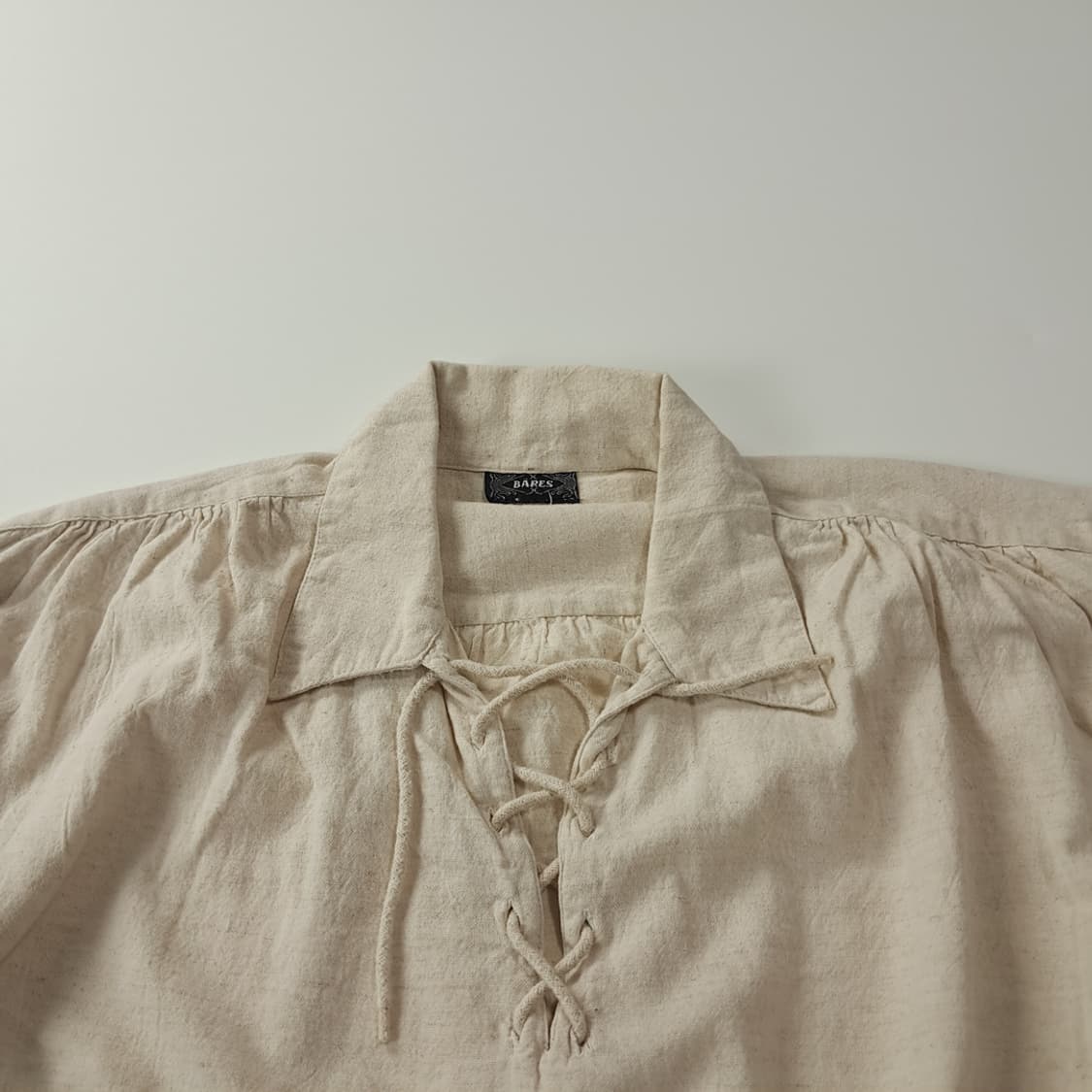 CK985 2XL 베어스 90s 독일판 바바리안 린넨 셔츠 남방 상품이미지2