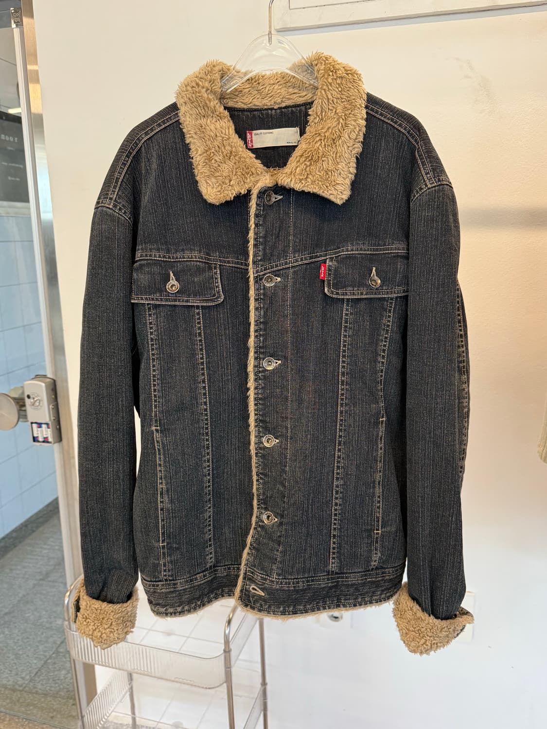Levi's Sherpa Denim Trucker Jacket  상품이미지1