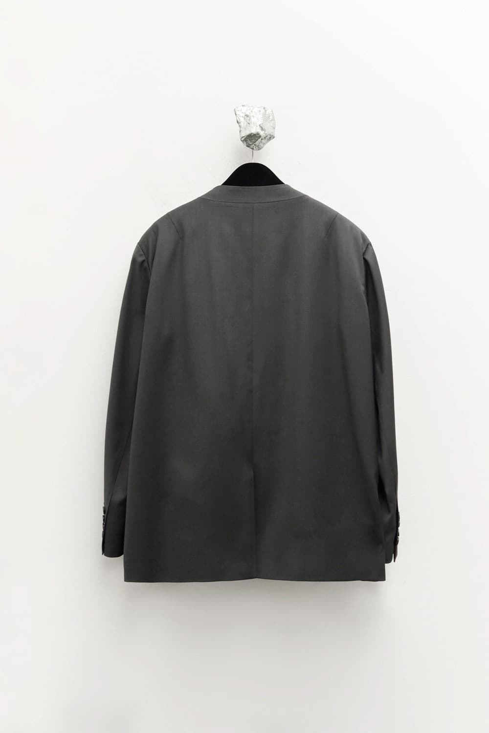 유스 카라리스 자켓 차콜그레이 m 상품이미지8