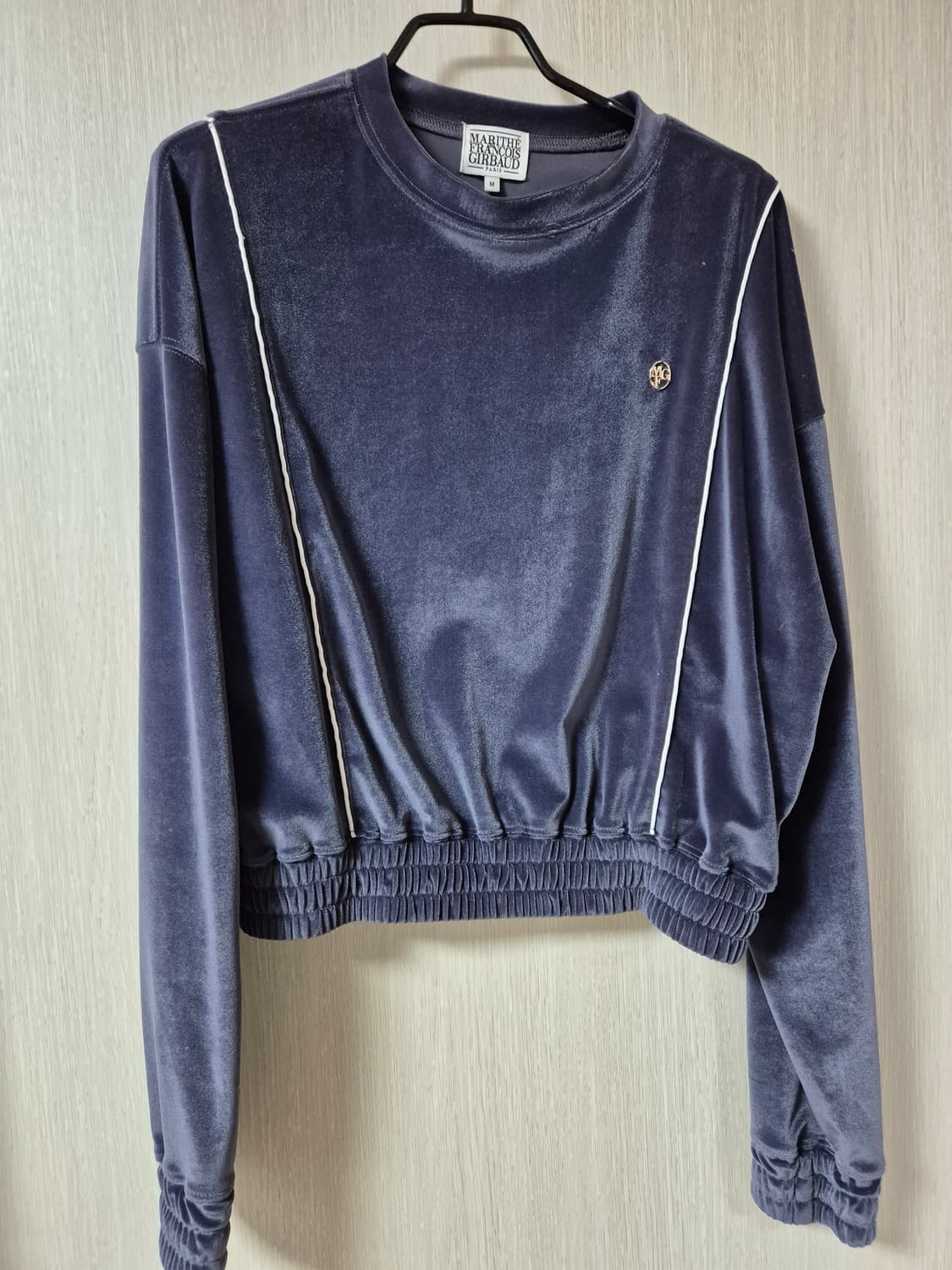 마리떼프랑소와 벨벳 맨투맨 M 상품이미지3