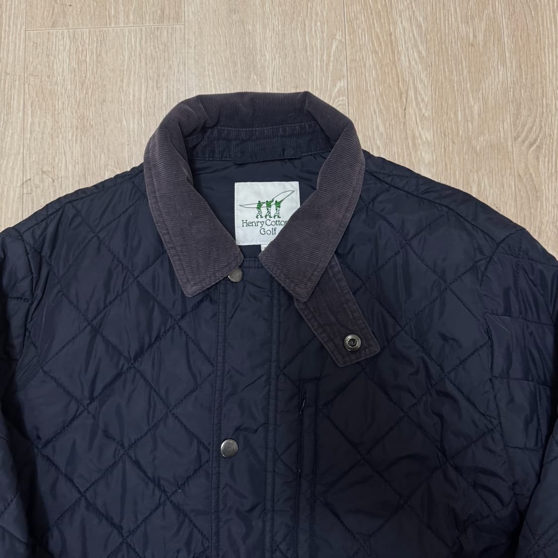 헨리코튼 골프 남성 카라 퀼팅자켓 L/100  상품이미지2