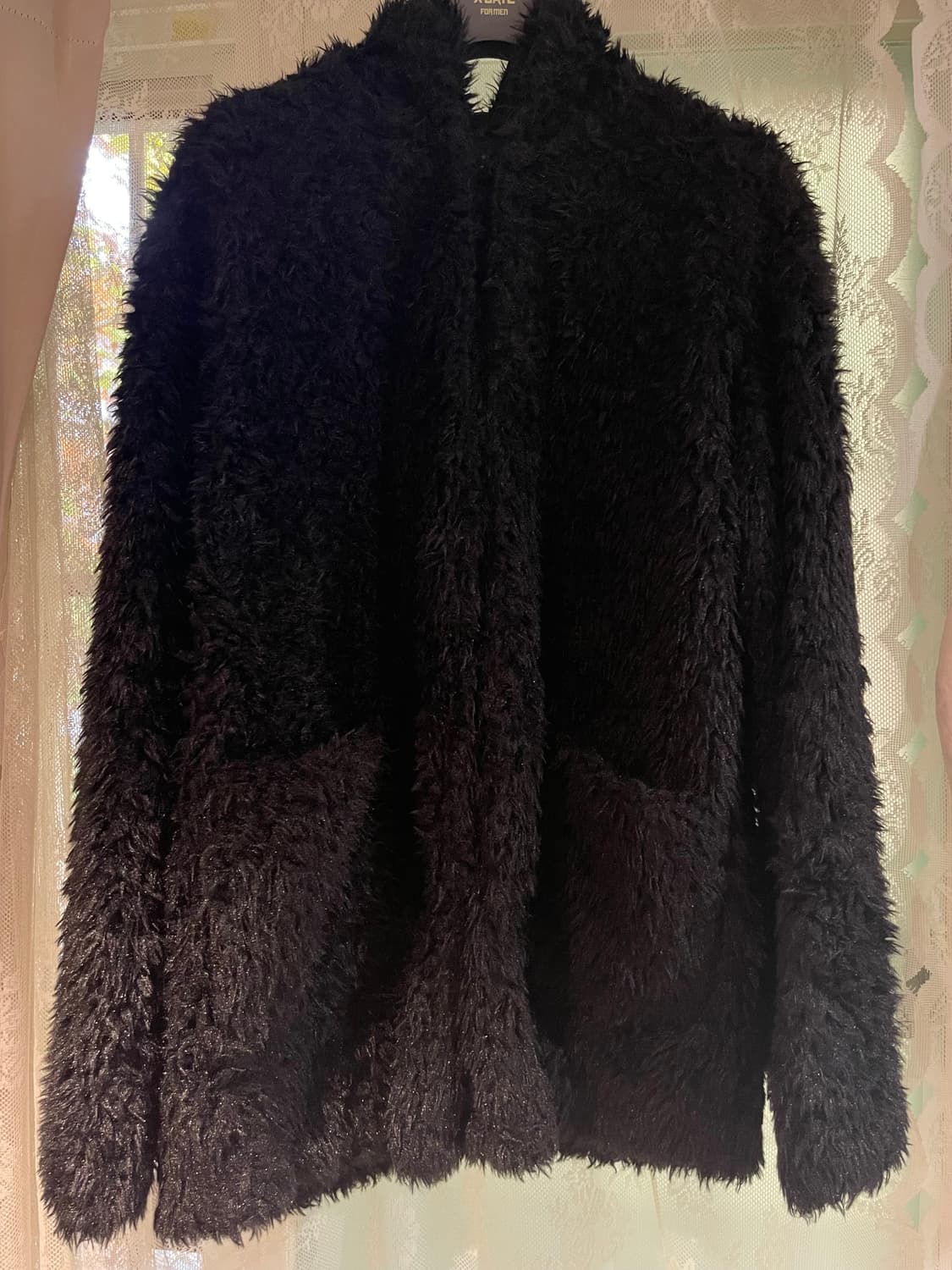 Enzo Blues FAUX FUR HOODED COAT 상품이미지7