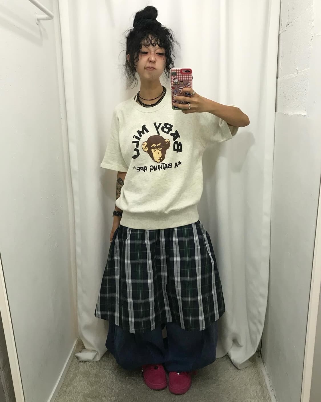 Old Bape Milo Half Sweat Shirt  상품이미지1