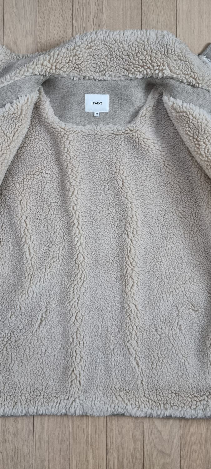 르아브 오버사이즈 벌룬 울 하프코트 M _ 남성 상품이미지9