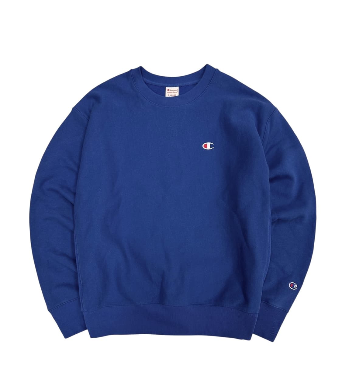 챔피온 레드택 리버스위브 스웻셔츠 맨투맨 블루 (2XL) 상품이미지1