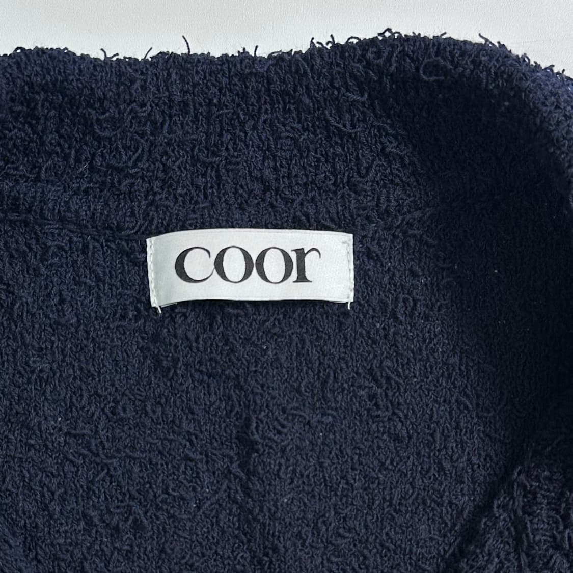 쿠어 부클 카라 가디건  상품이미지5