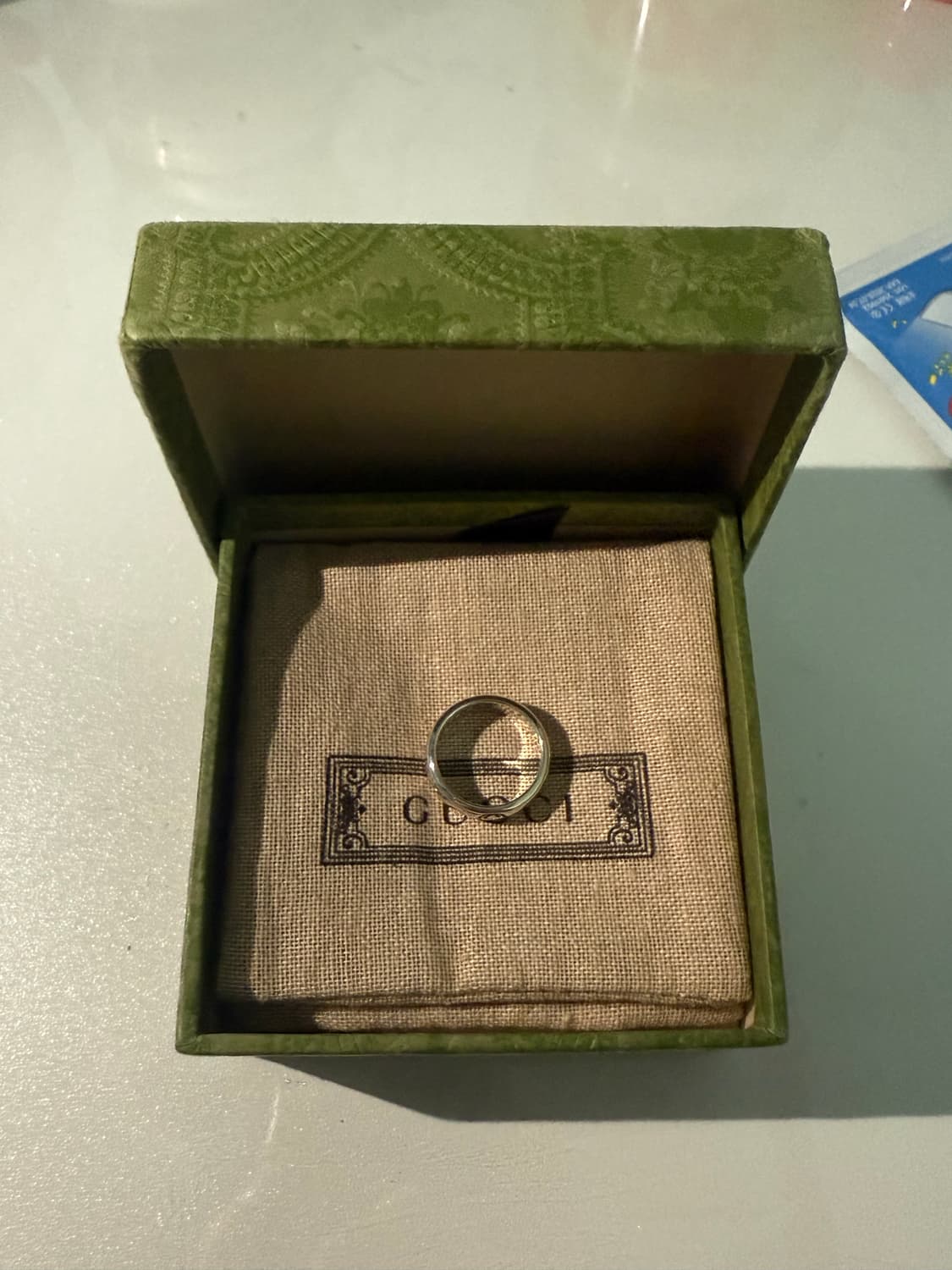 구찌 블라인드 포 러브 링 실버 10호 상품이미지2