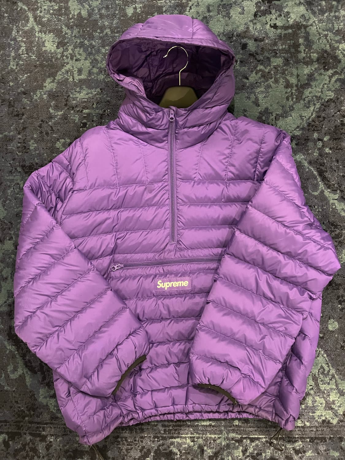 슈프림 마이크로 다운 하프 집 / 퍼플 L 상품이미지2