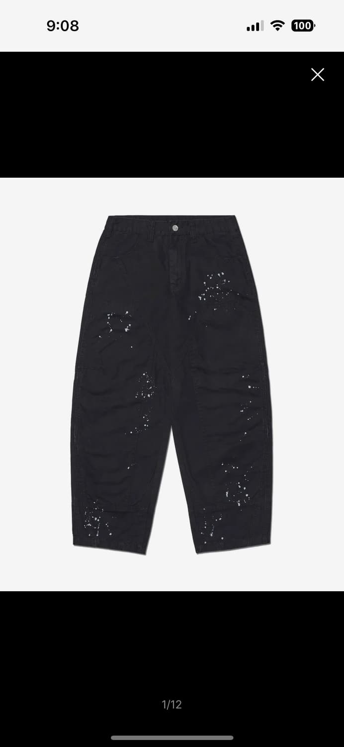 노매뉴얼 팬츠 PAINTED DOUBLE KNEE PANTS 상품이미지1
