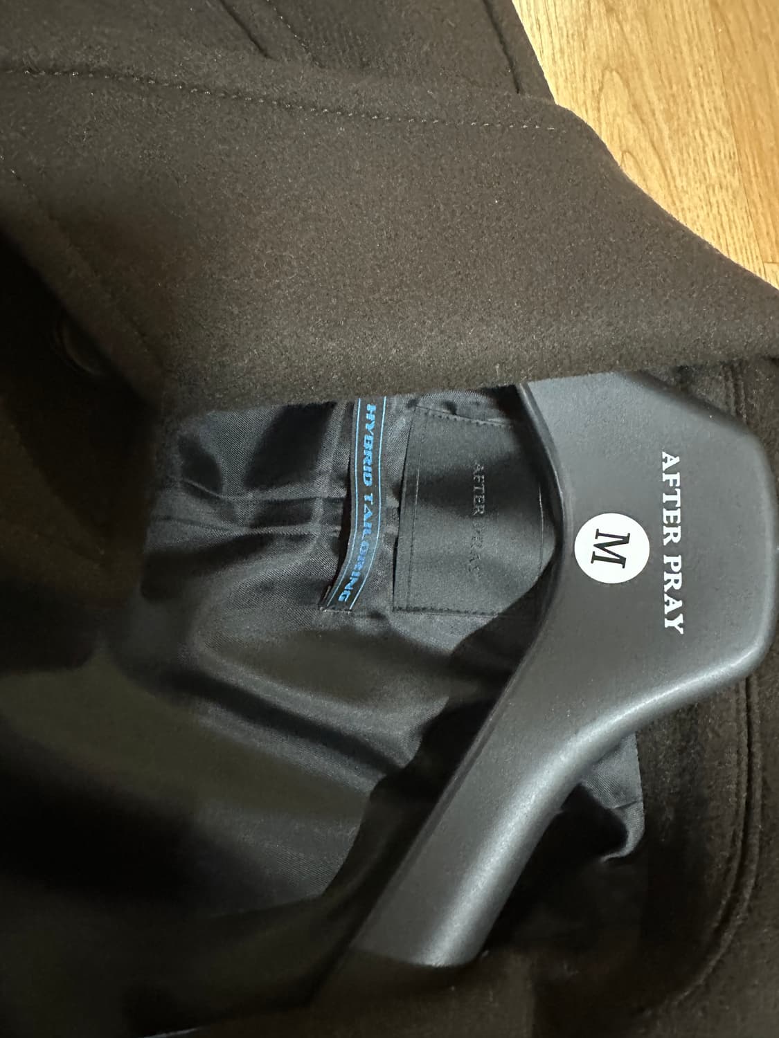 (새상품급)애프터프레이 투어리스트 발마칸 코트 브라운 M 상품이미지6