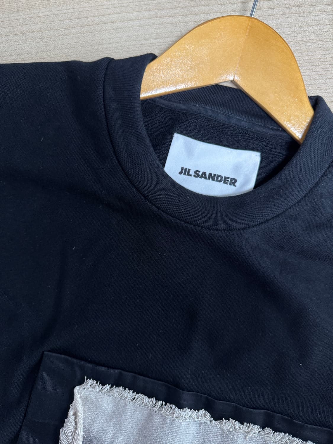 질샌더 그래픽 패치워크 프린지 맨투맨 상품이미지8