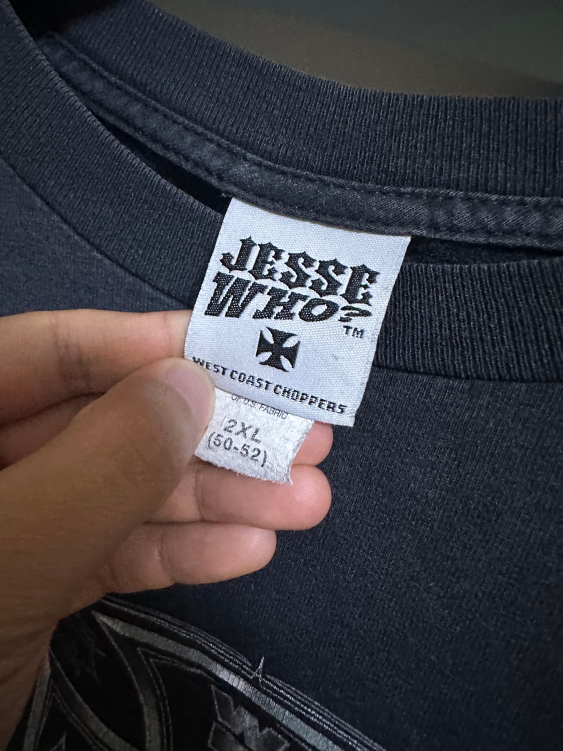 [2XL] 빈티지 웨스트코스트차퍼스 티셔츠 상품이미지2