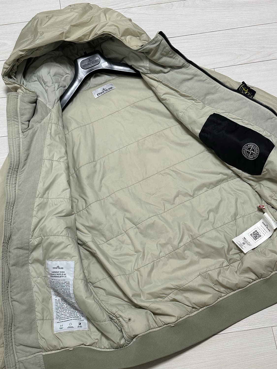 스톤아일랜드 크링클랩스 프리마 자켓 XL(105-110) 상품이미지4