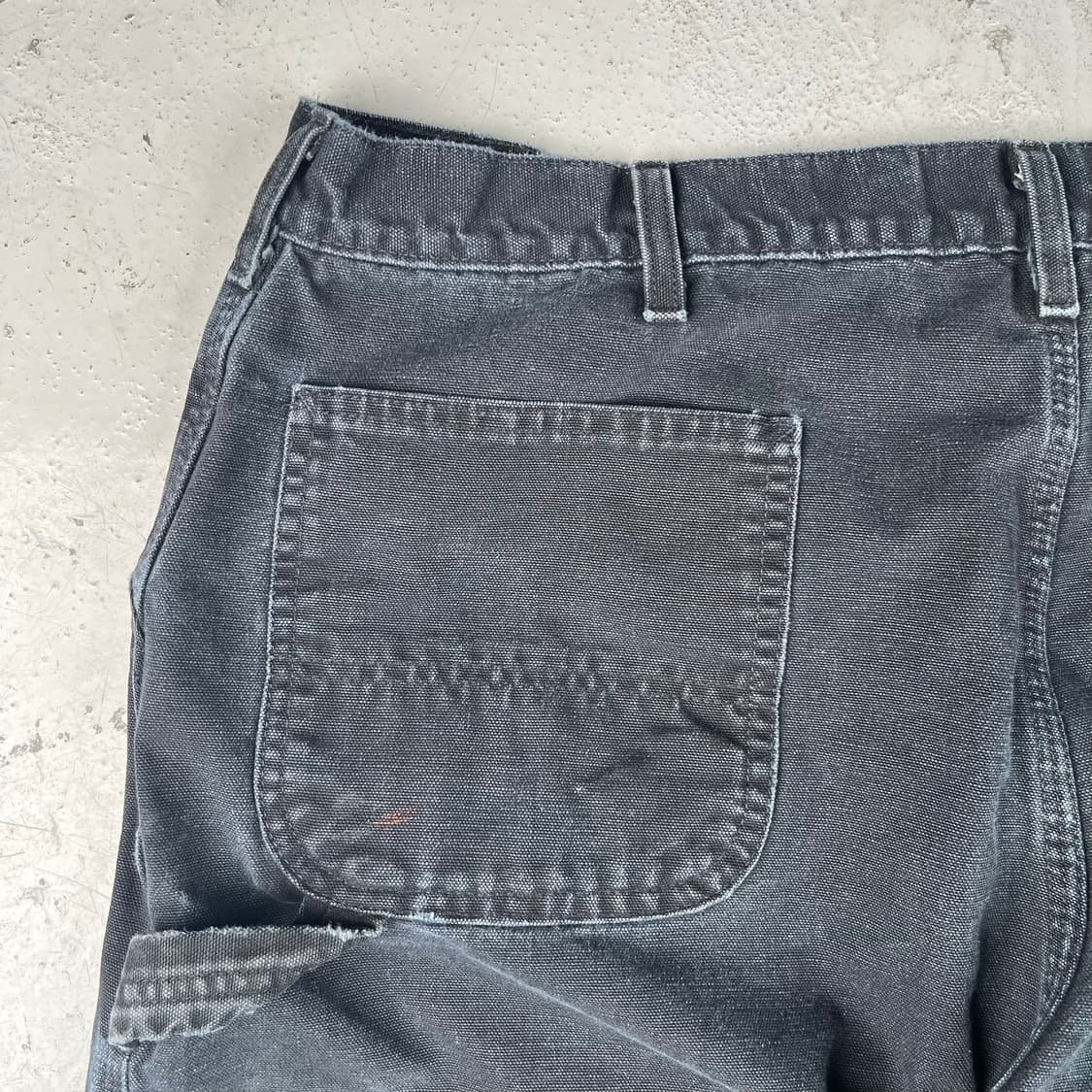 빈티지 칼하트 블랙 싱글니 카펜터 팬츠 B11BLK 상품이미지6