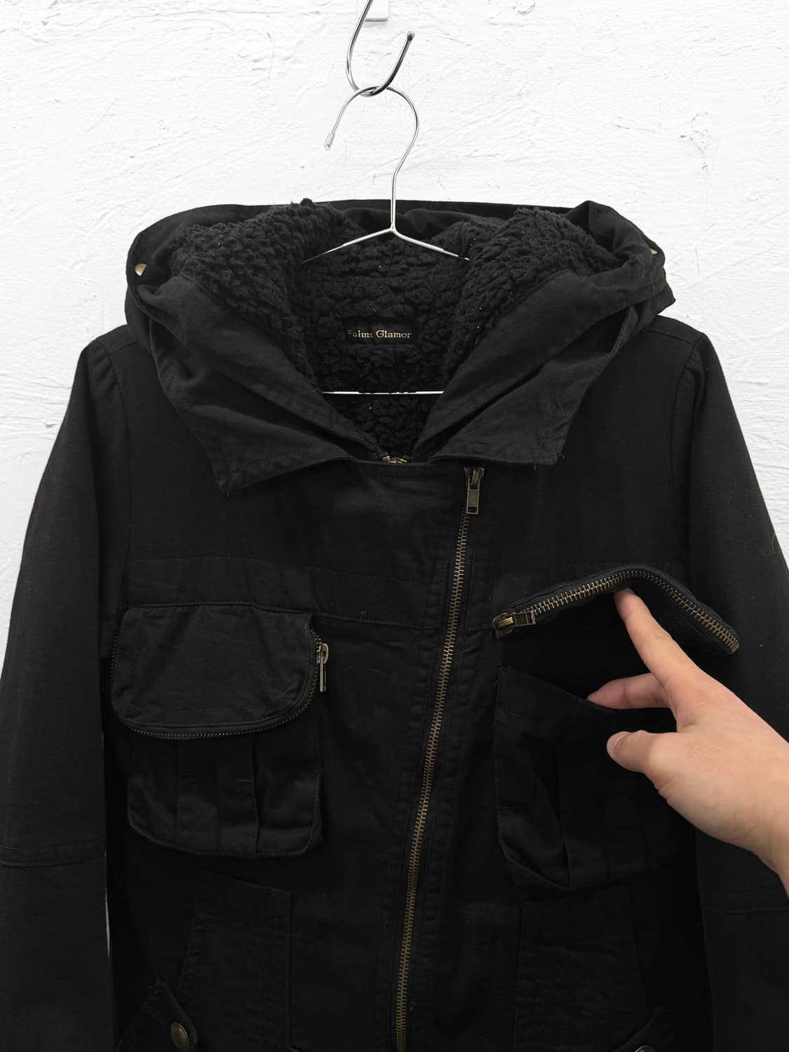 palms glamor 아시메트릭 파카 상품이미지2