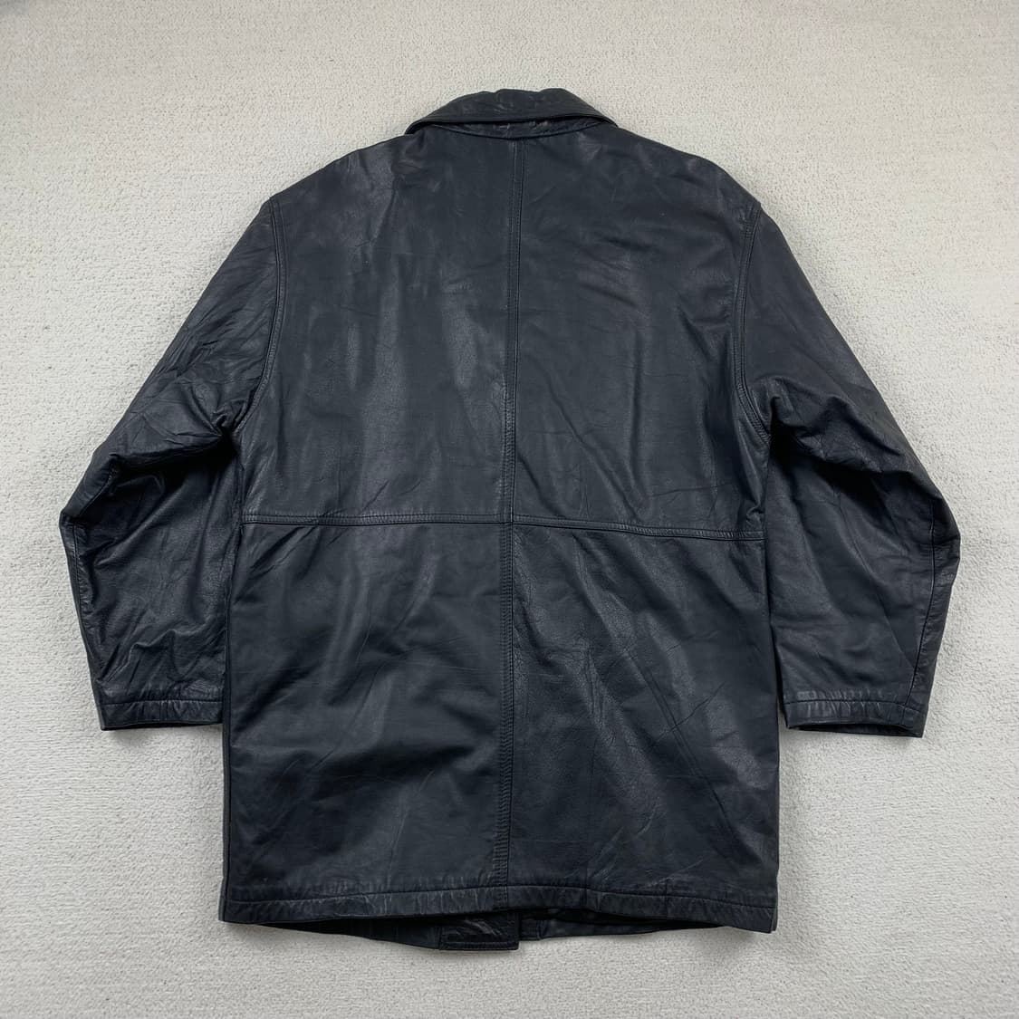 FREAKS 일본빈티지 카우레더 카코트 자켓 블랙 상품이미지2