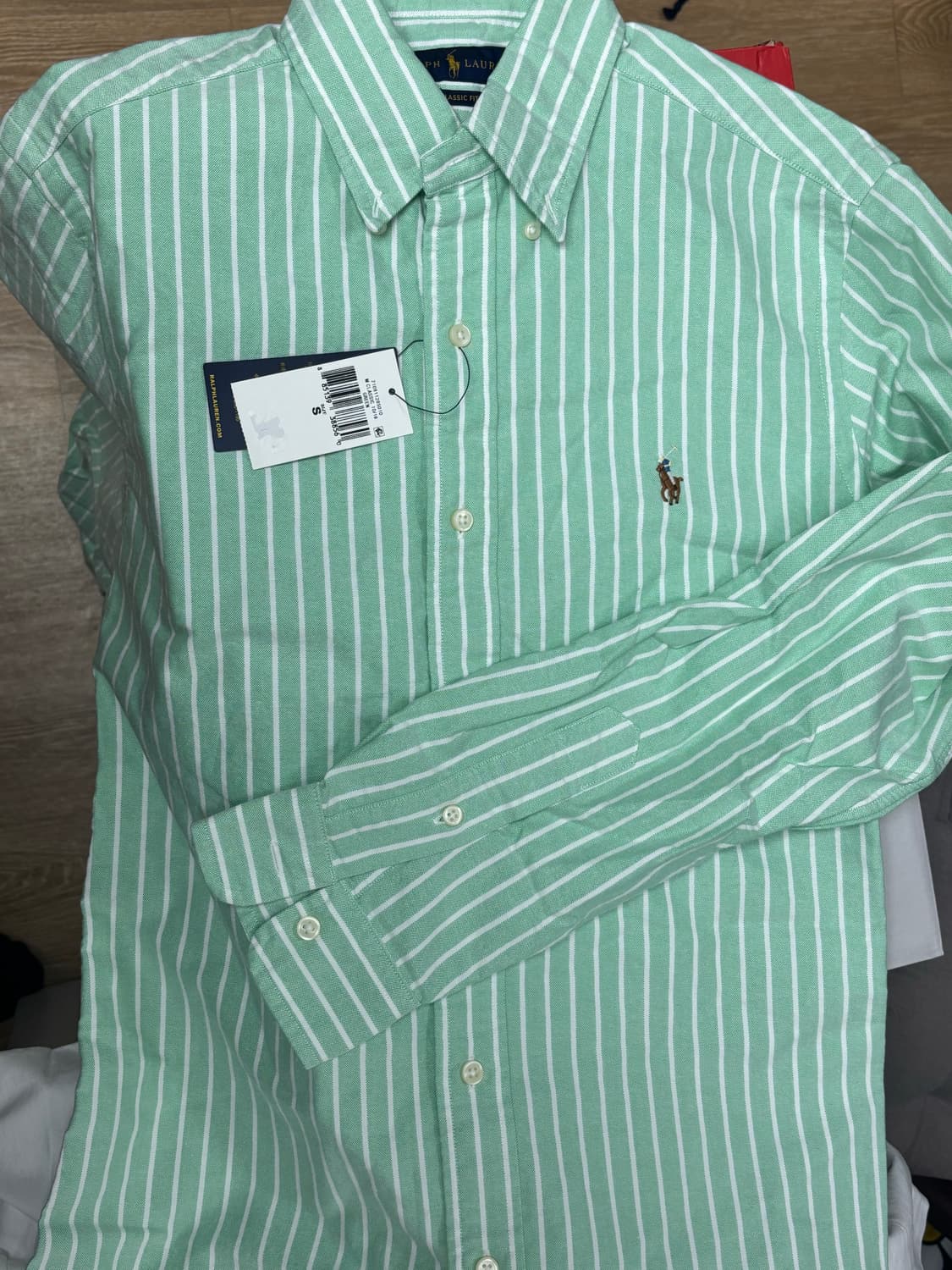 폴로 랄프로렌 스트라이프 셔츠 S 새상품 / 폴로 셔츠 S 상품이미지5