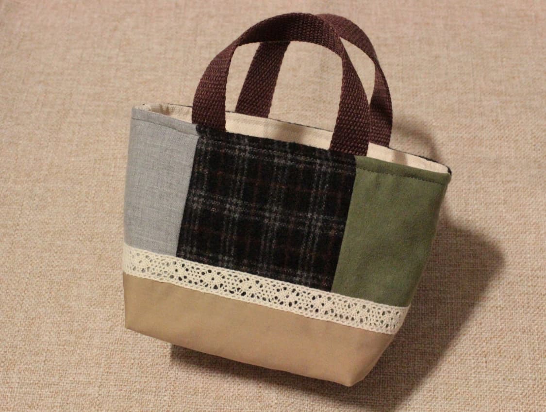 핸드메이드 빈티지 업사이클링 파우치 / 바구니 상품이미지1