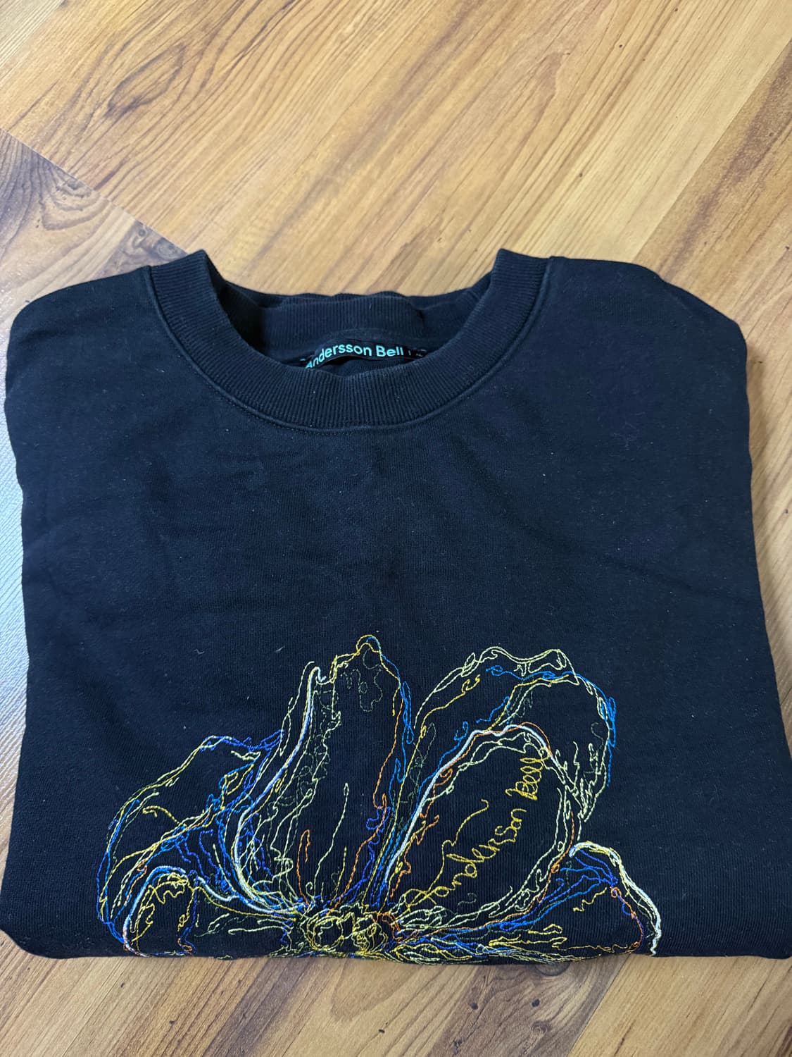 앤더슨벨 엠보더리 맨투맨 상품이미지6