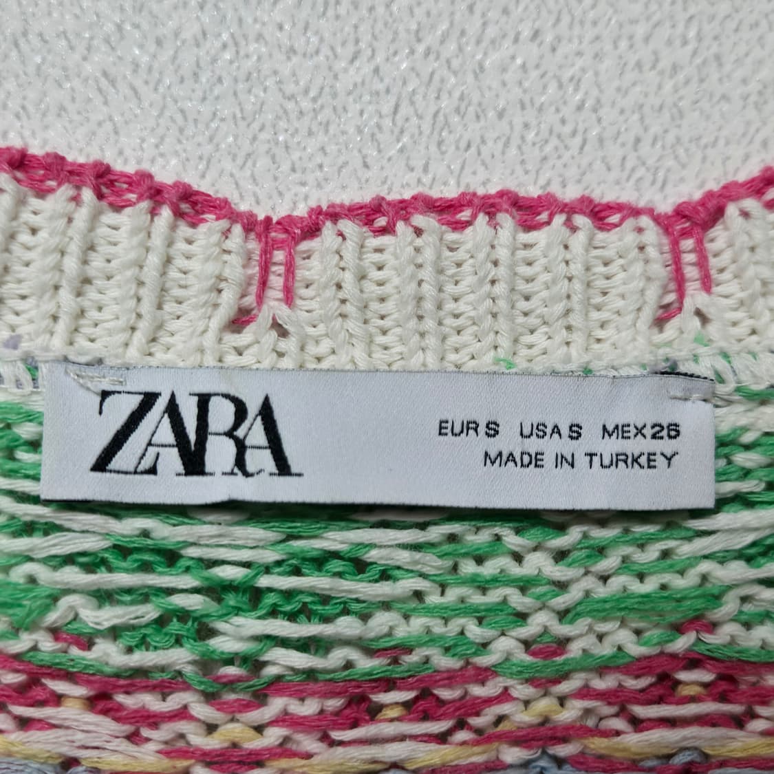 자라 코튼 플라워 가디건 (한혜진 착용)/ 여성 가디건/ 여자 가디건  상품이미지2