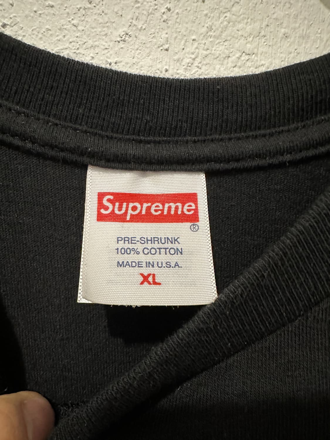 슈프림 커트 코베인 티셔츠 블랙 - 23SS 상품이미지4