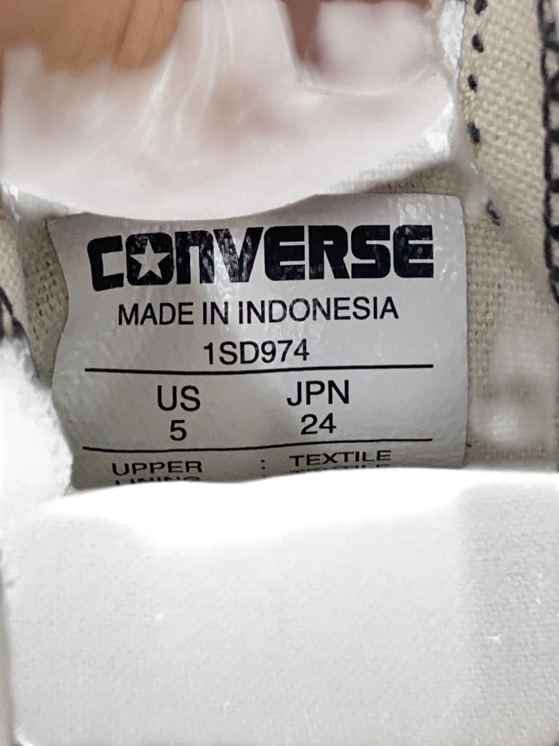 컨버스 올스타 트랙웨이브 OX 블랙 240 상품이미지9