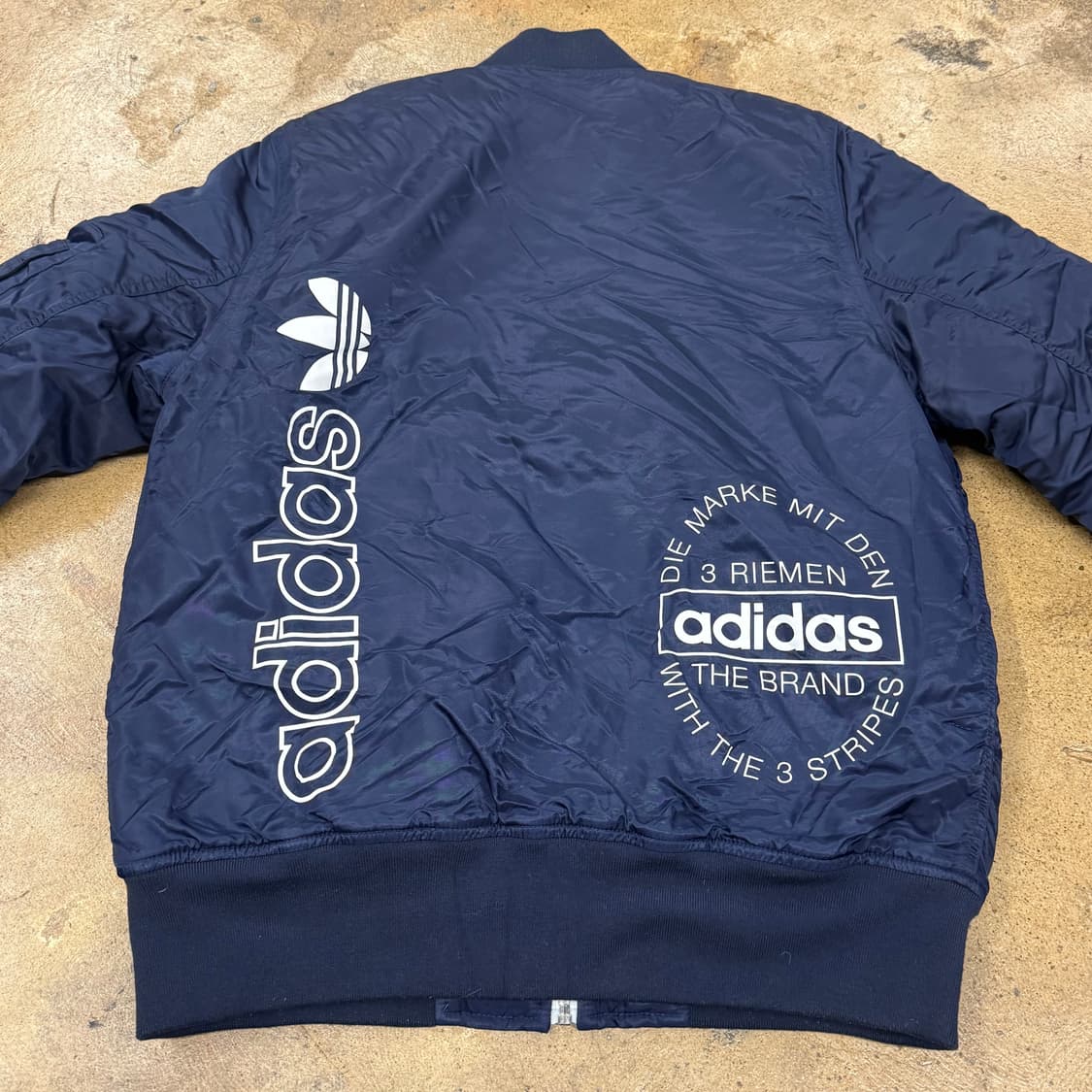 [정품/95] 아디다스 오리지널스 네이비 블루종 자켓 b19 상품이미지4