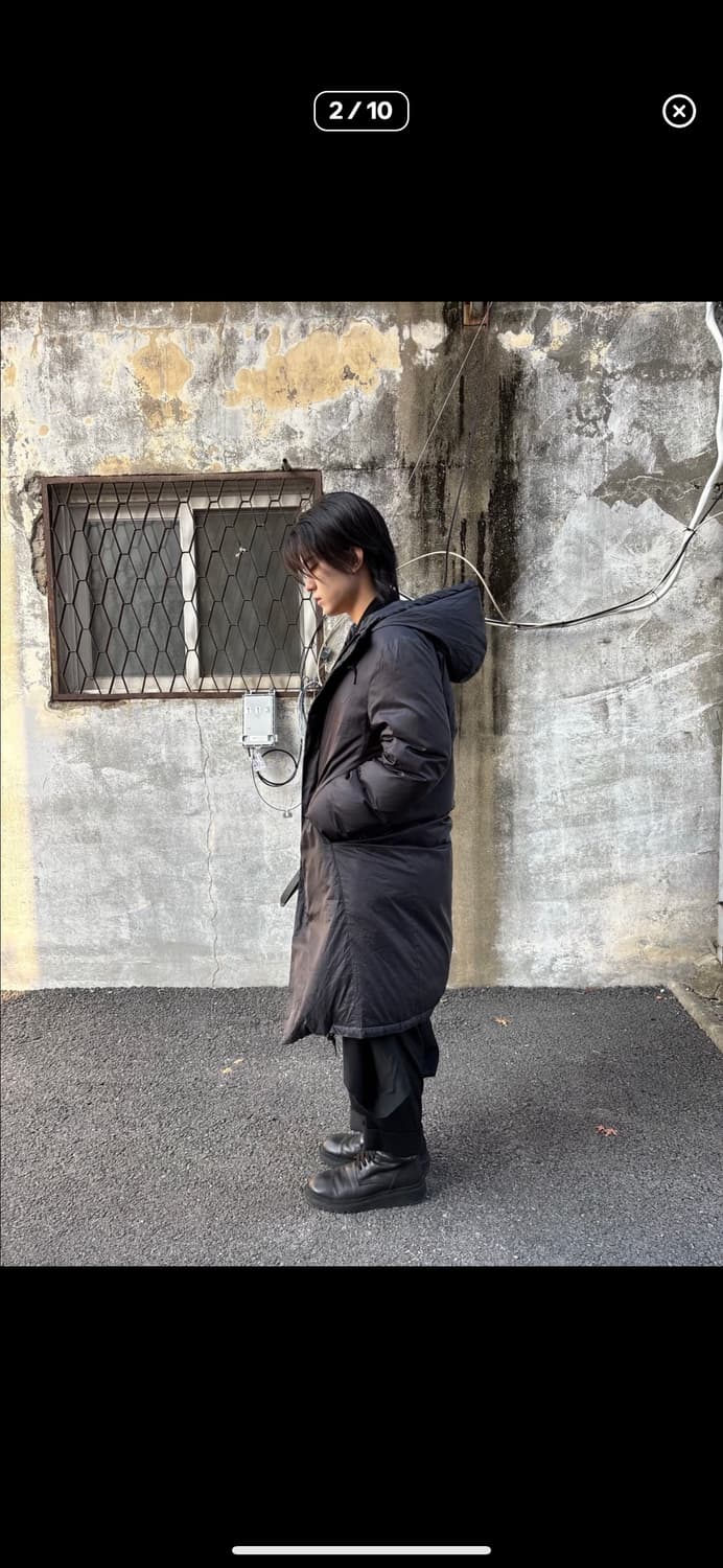 PANICALE 미니멀 롱패딩 상품이미지4