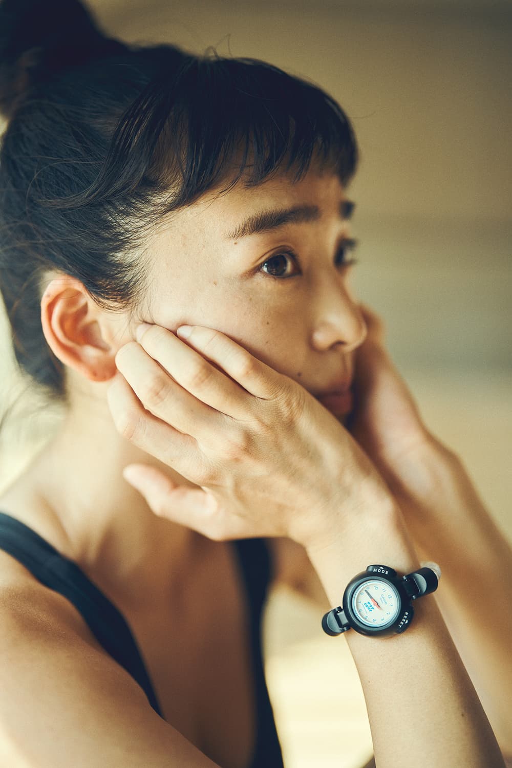 카시오 X 이키타이 사우나 시계 블루 한정판 상품이미지5