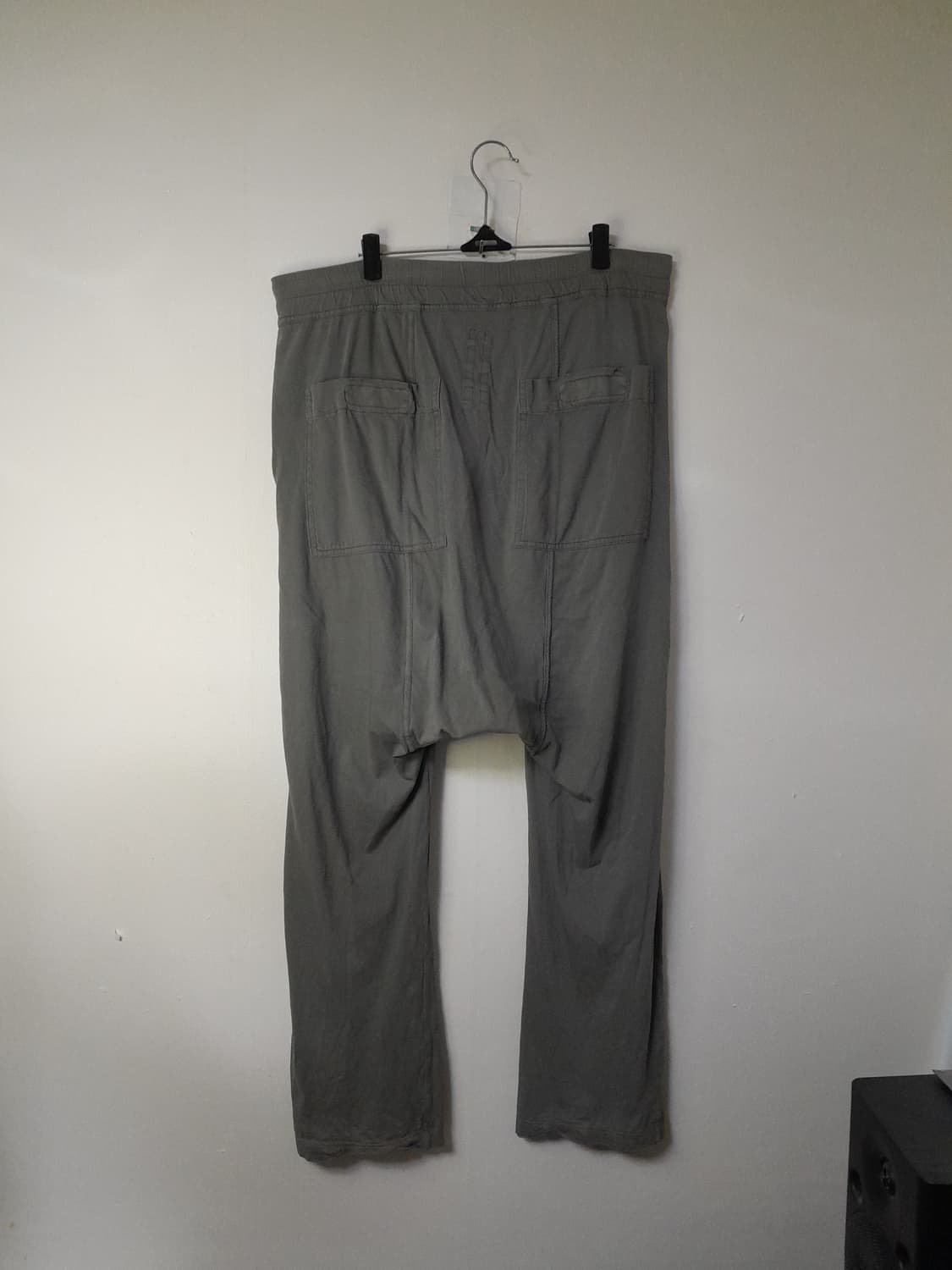 릭오웬스 다크웨도우 사루엘 팬츠 XS/32"전후 상품이미지4