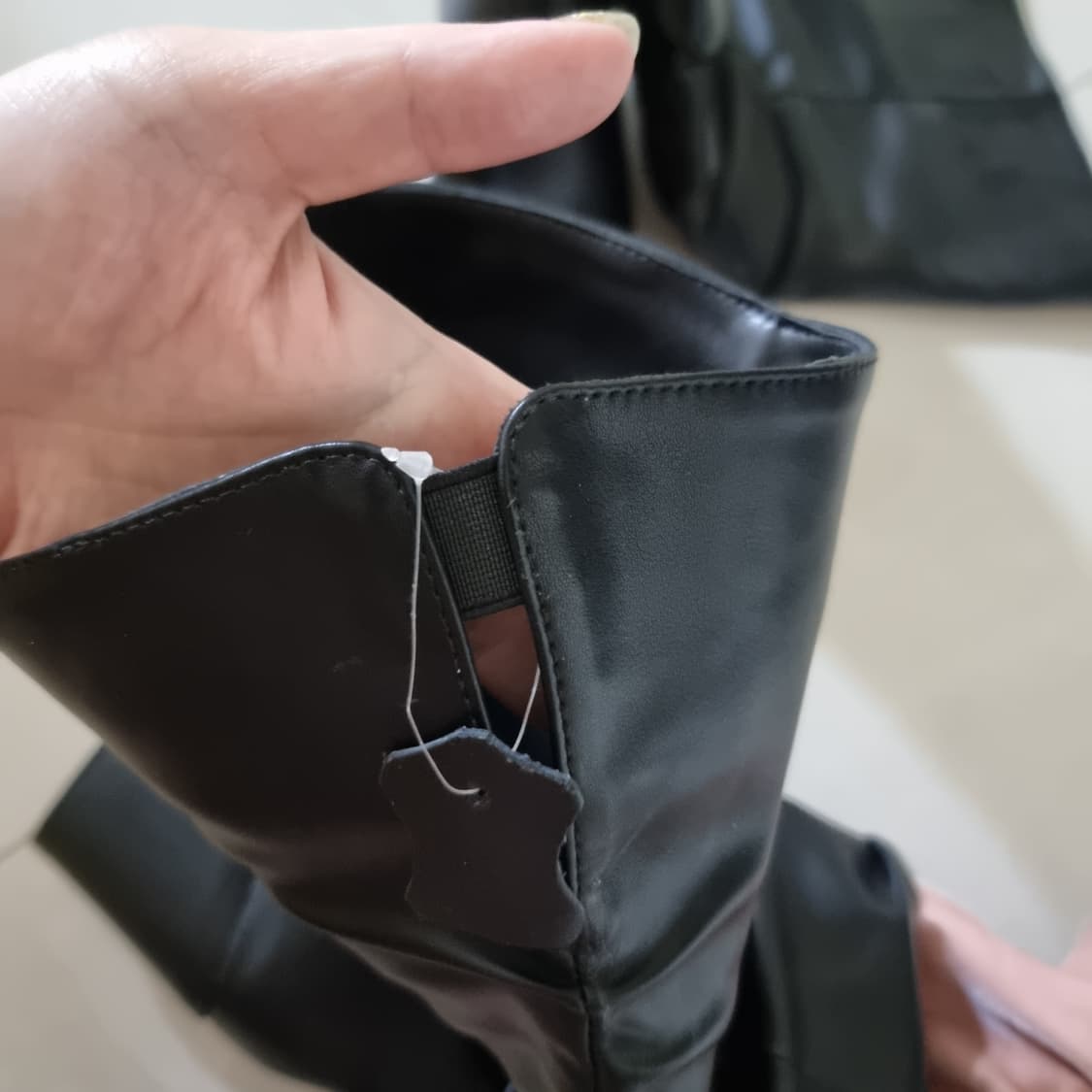 250)소가죽 싸이하이 롱부츠 상품이미지4