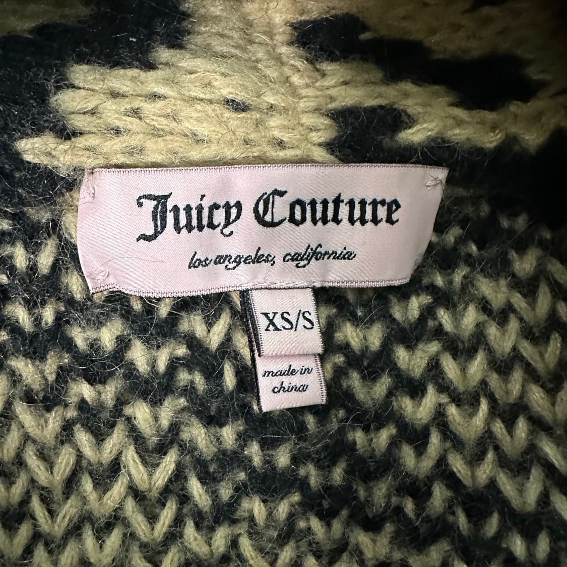 쥬시꾸뛰르 호피 가디건 상품이미지3