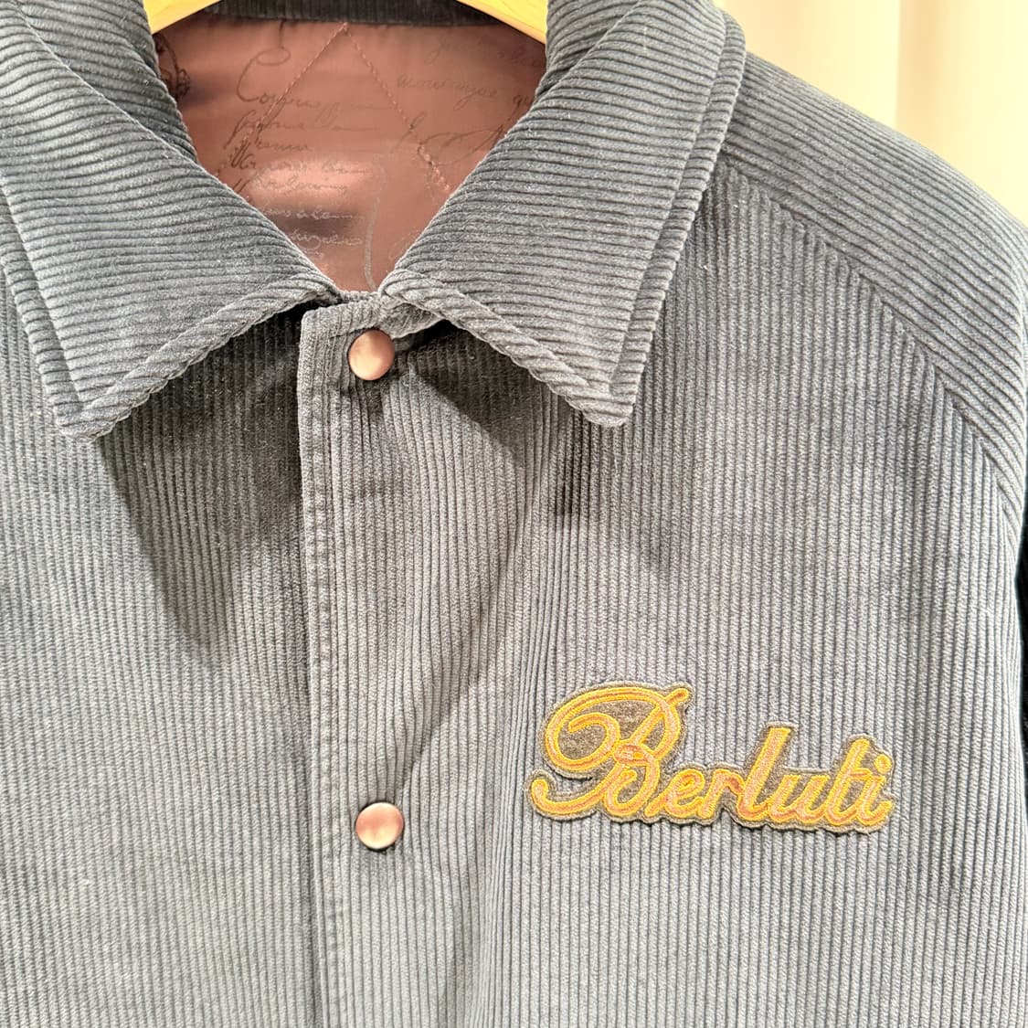 (A+/48) / 벨루티 코듀로이 코치자켓 상품이미지4