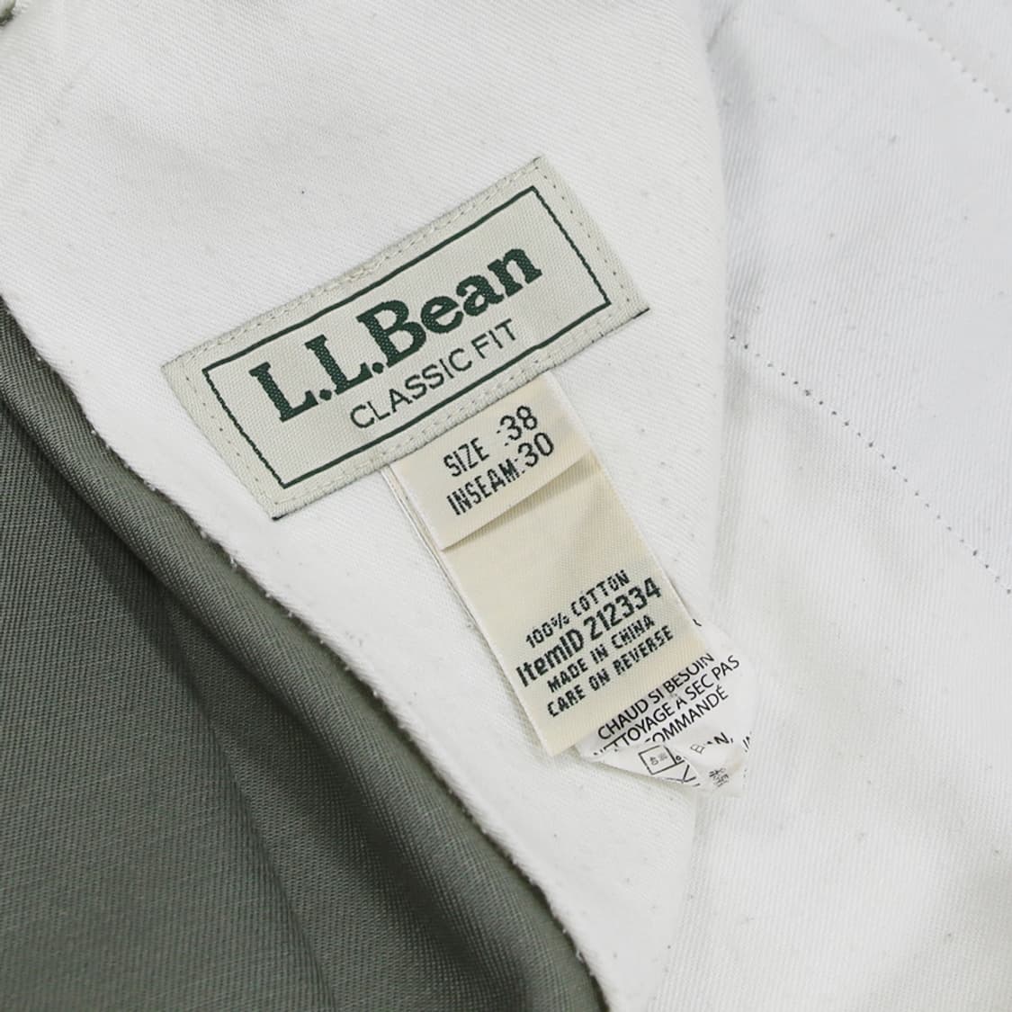 L.L.Bean 클래식 치노 팬츠 (남성용 38) 상품이미지6