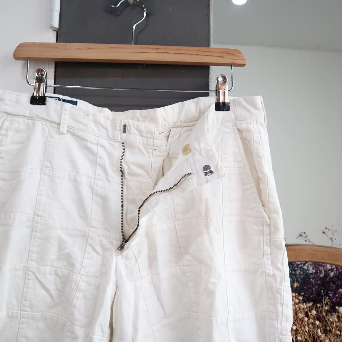 폴로 화이트 하프팬츠 상품이미지4