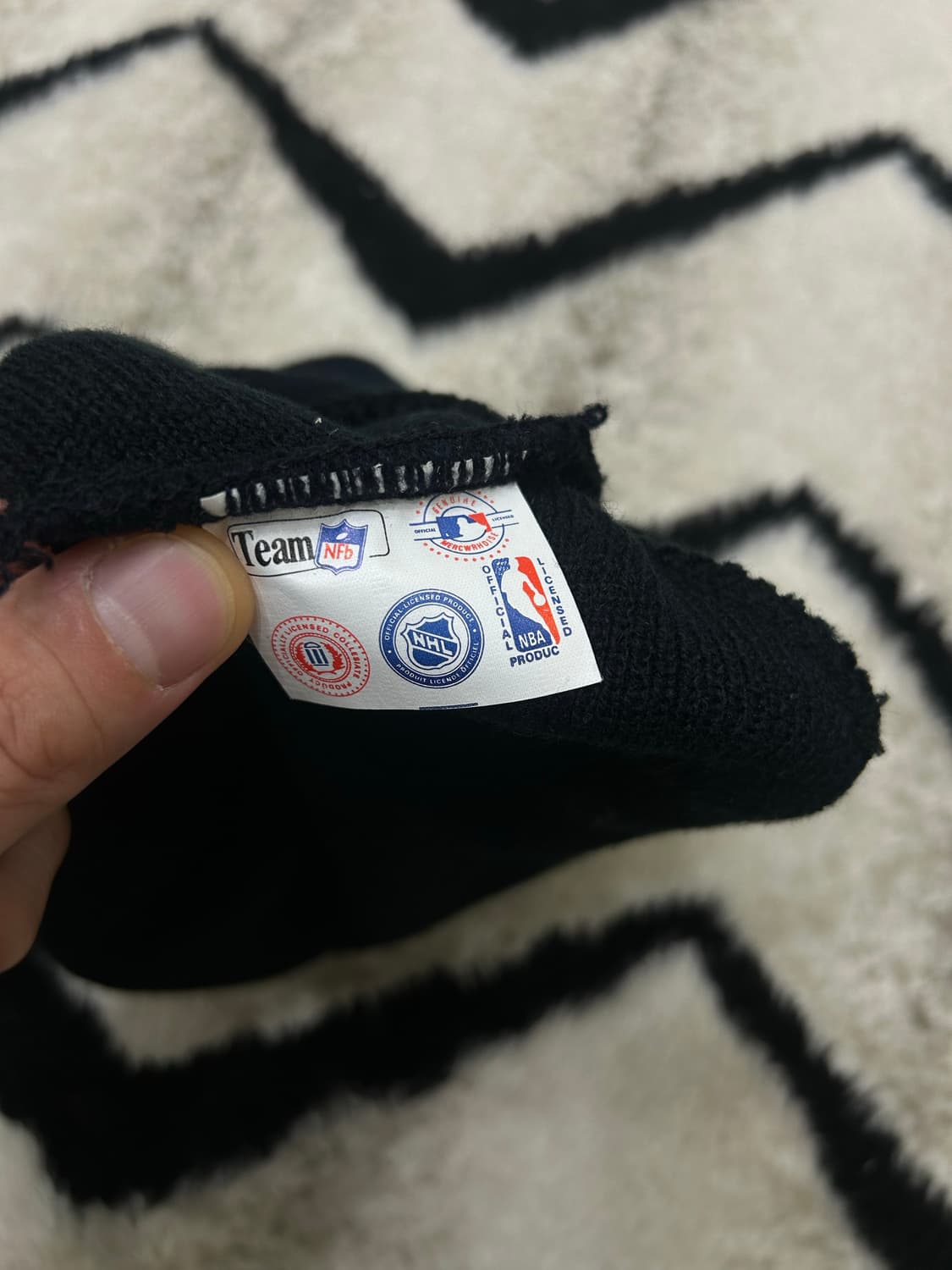 시카고불스 자수 비니/블랙 상품이미지4