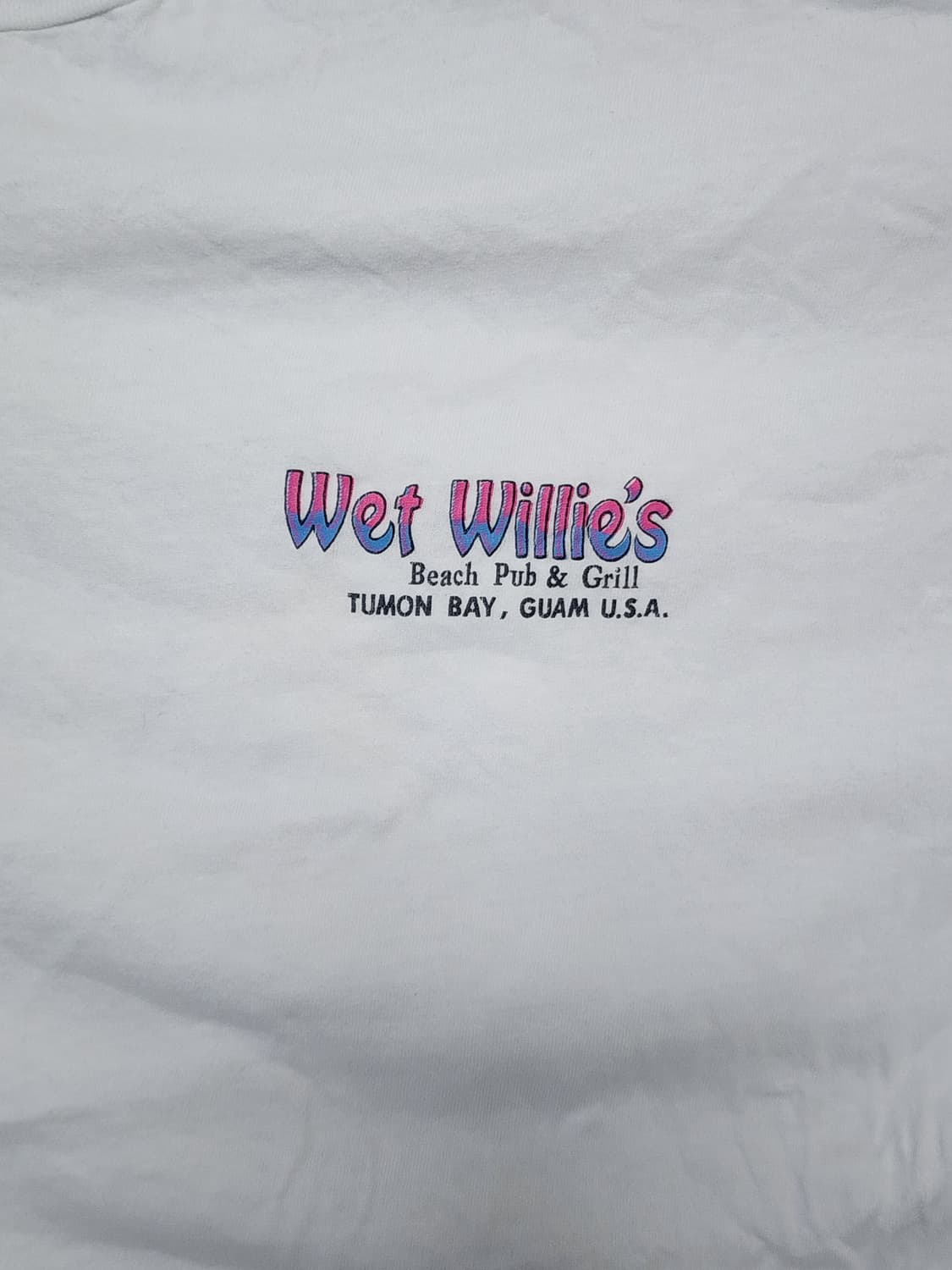 90s 헤인즈 비피 Wet Willie's 괌 그래픽 티셔츠34 상품이미지4