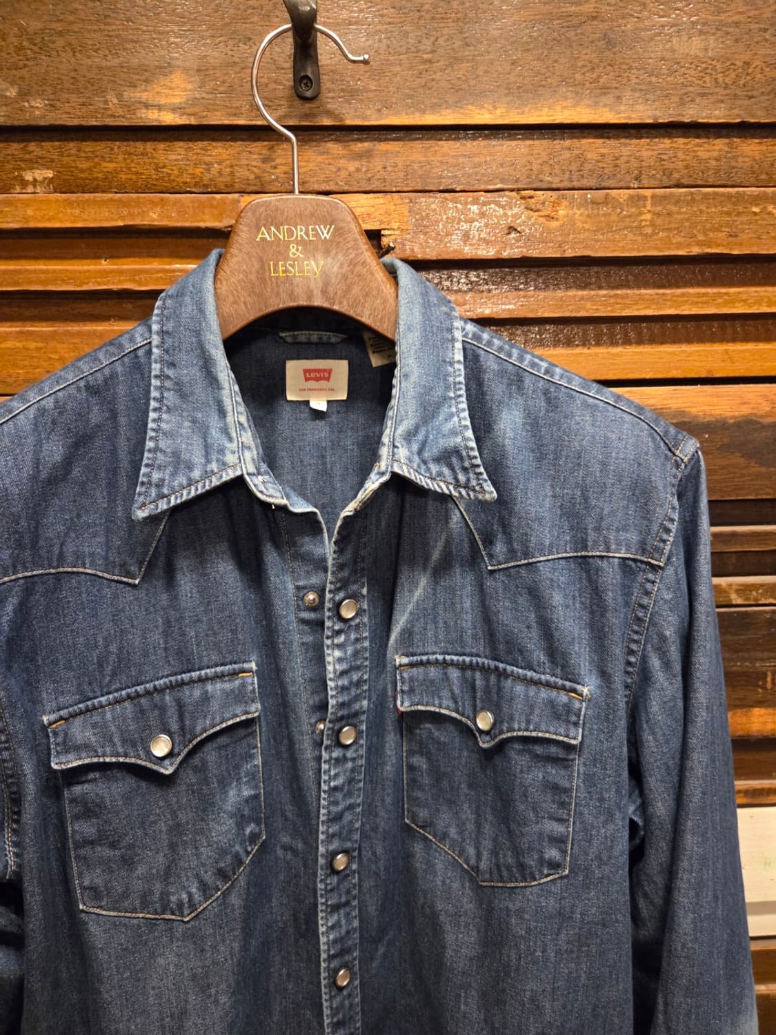 리바이스 데님셔츠 상품이미지6