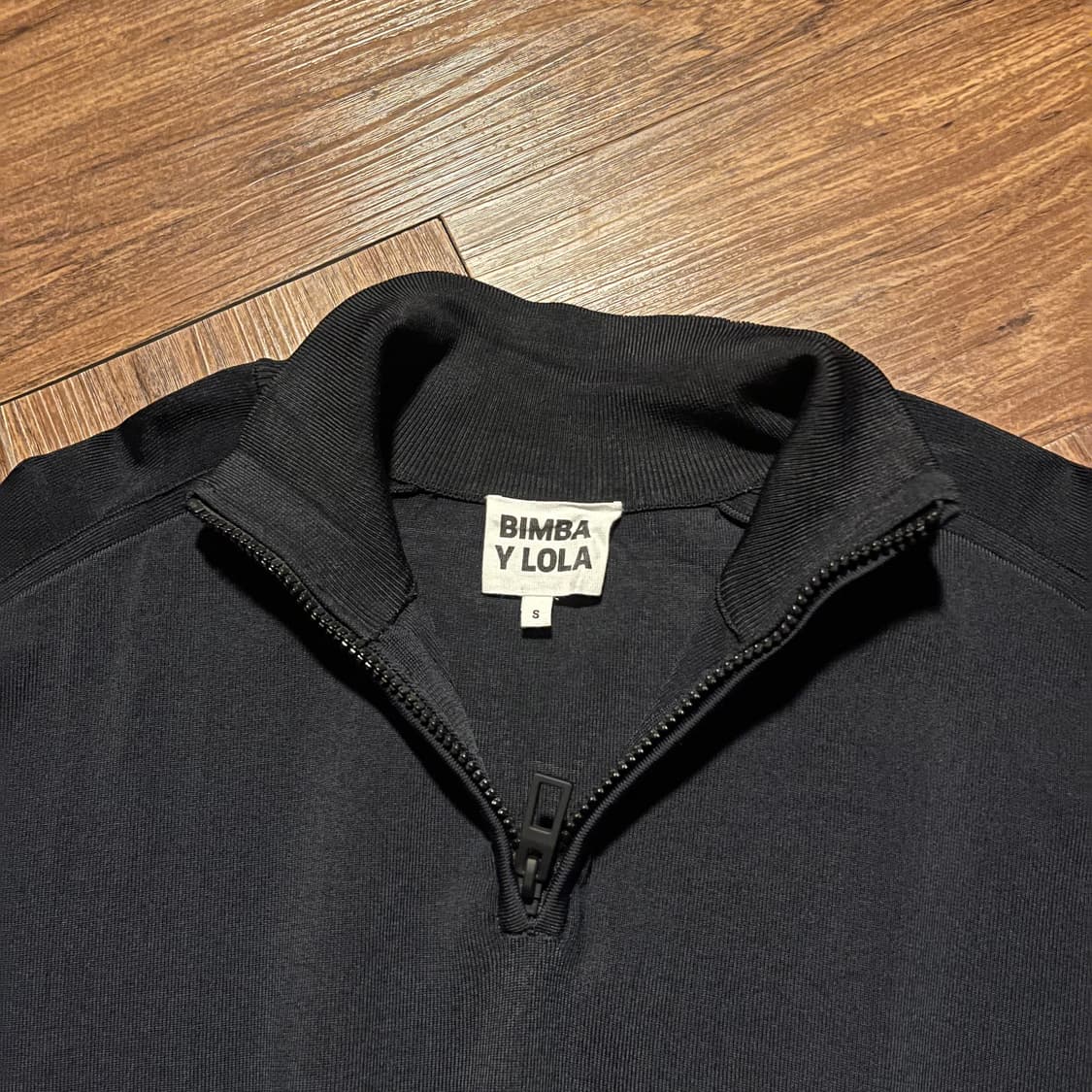 Bimba y Lola Heavy-Texture Half-Zip Knit 상품이미지4