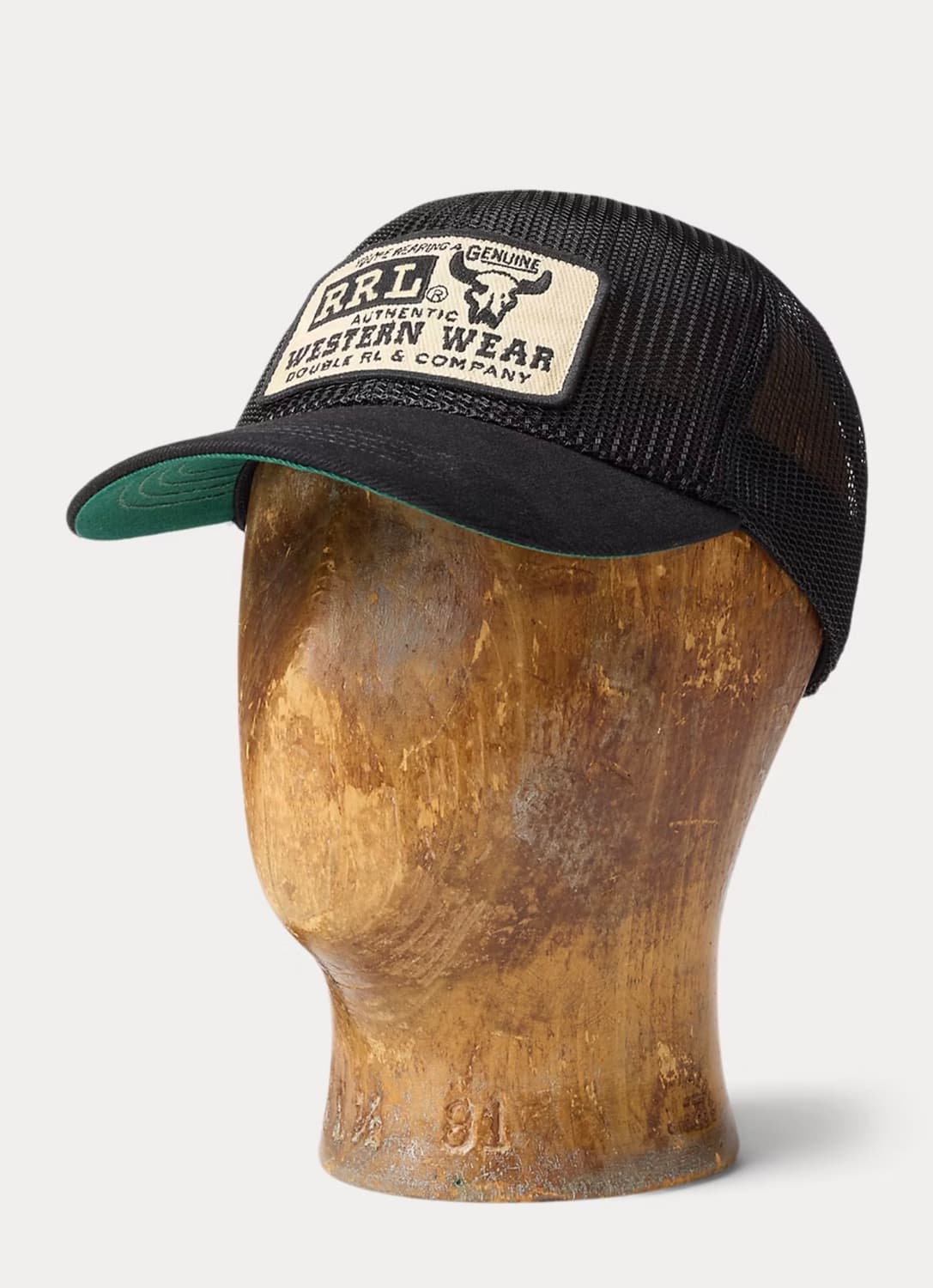 RRL 데님 빌 메시 트러커 캡 새상품 상품이미지2