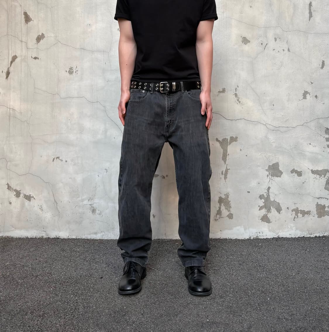 리바이스 505 블랙탭 데님 팬츠 상품이미지2