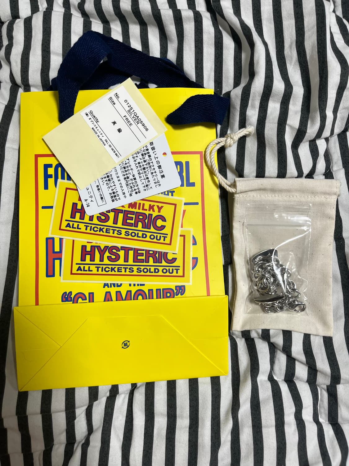 히스테릭 글래머 피크 팔찌 OS 상품이미지1