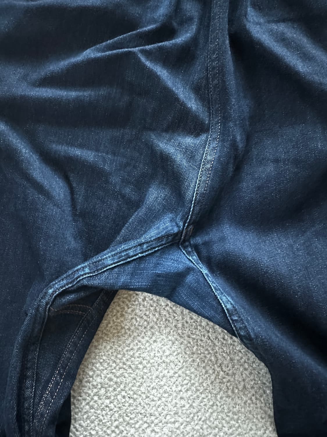 (XXL) 그라미치 NN 팬츠 크롭 스트레치 데님 One Wash 상품이미지7