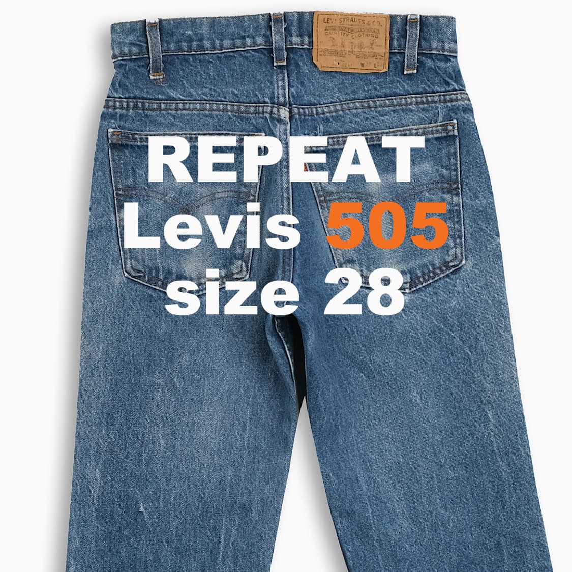 리바이스 505 오렌지탭 80s USA 28 인치 OR5053035 상품이미지1